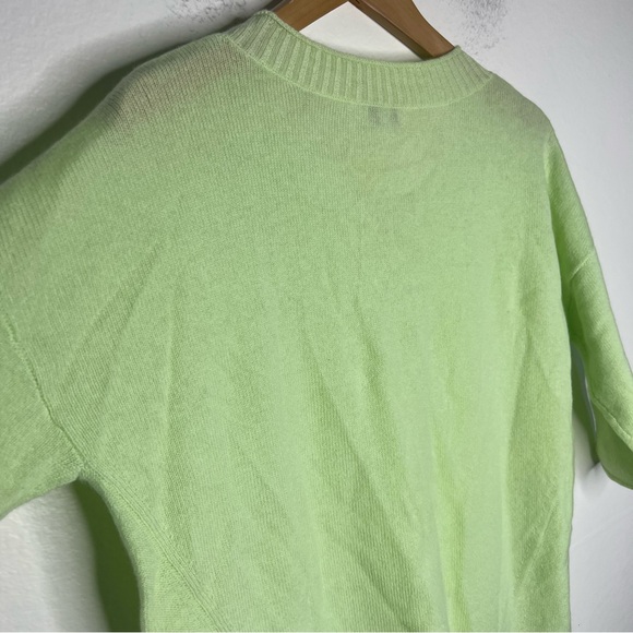 KIMROSS cashmere V-Neck Green Sweater Sz M - Picture 5 of 7